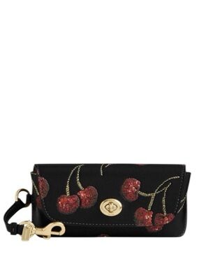 Coach Sunglass Case With Cherry Print-NWOT